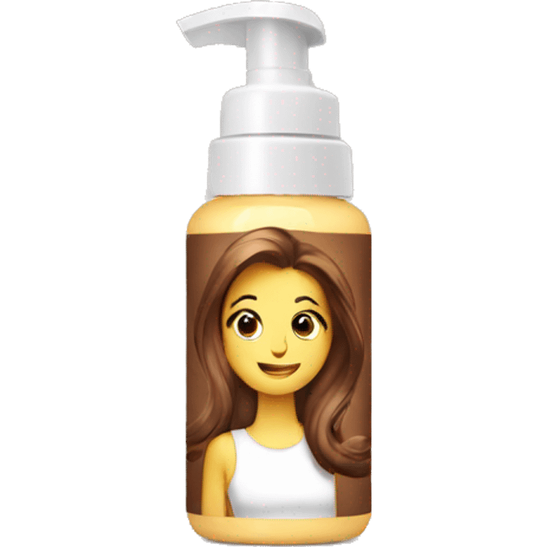 hair mousse in a bottle emoji