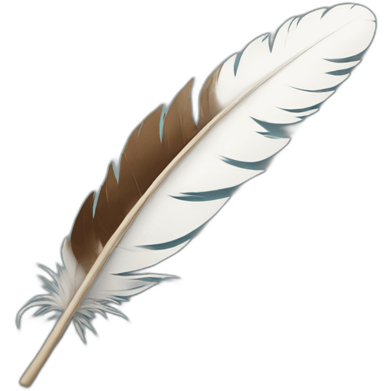 quill feather emoji