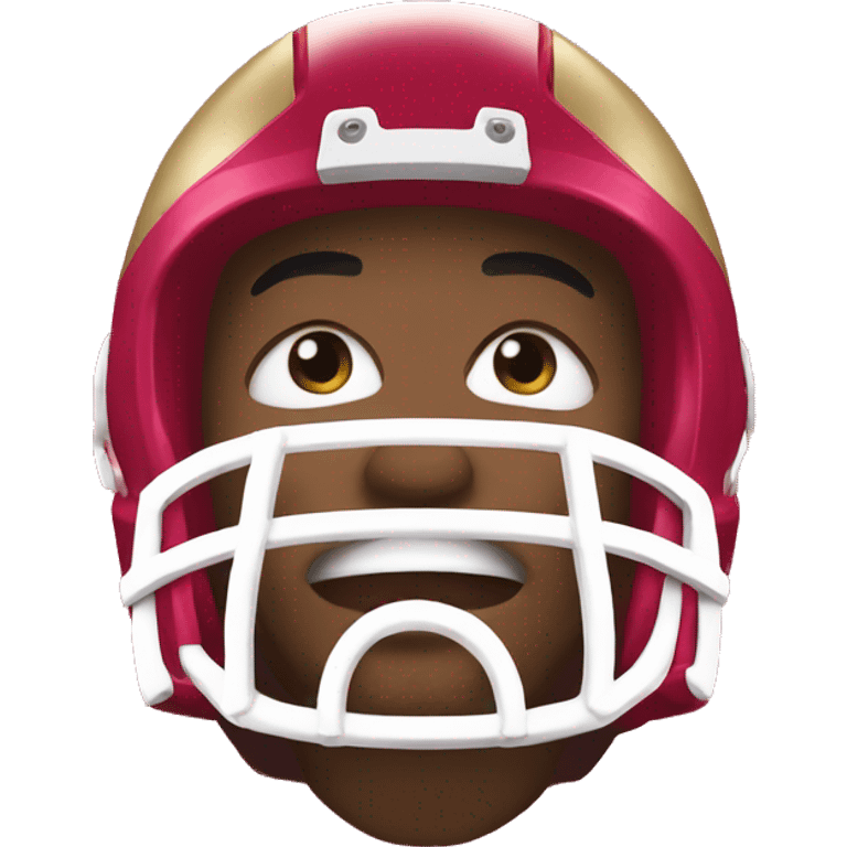 Pink 49ers emoji