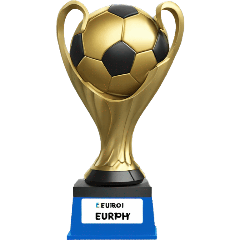 football euro 2024 trophy emoji