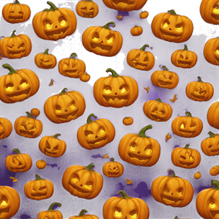 halloween tematic, ultra hd, pumpkink, white background emoji