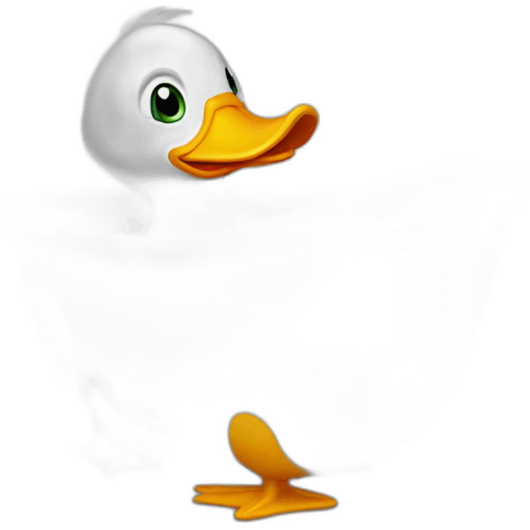 Bathtub duck emoji