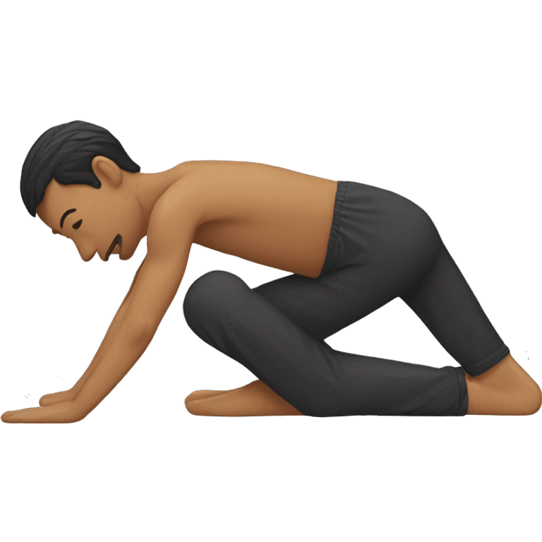 streching emoji