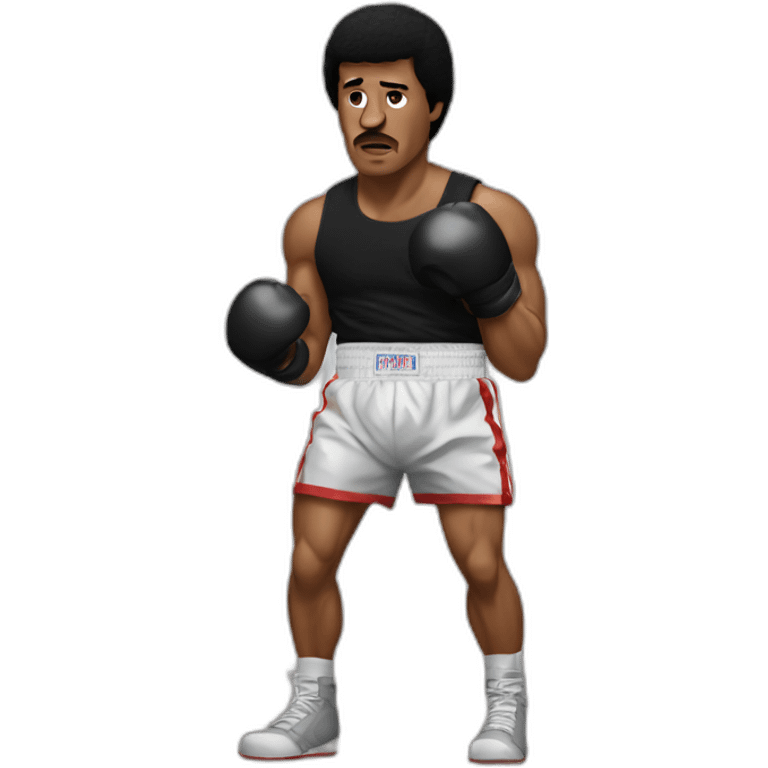 Rocky balboa boxing emoji