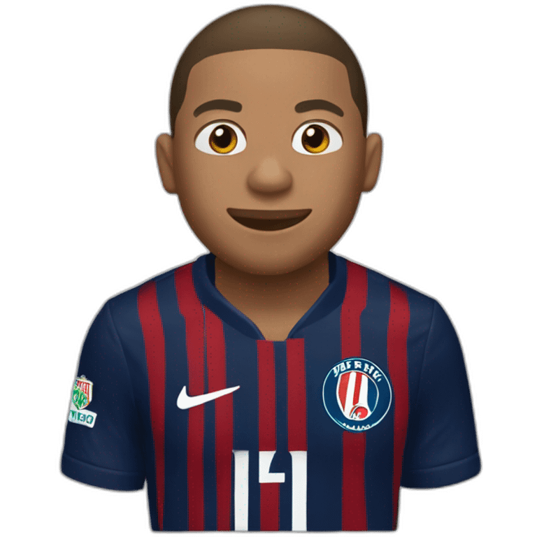 Mbappe happe emoji