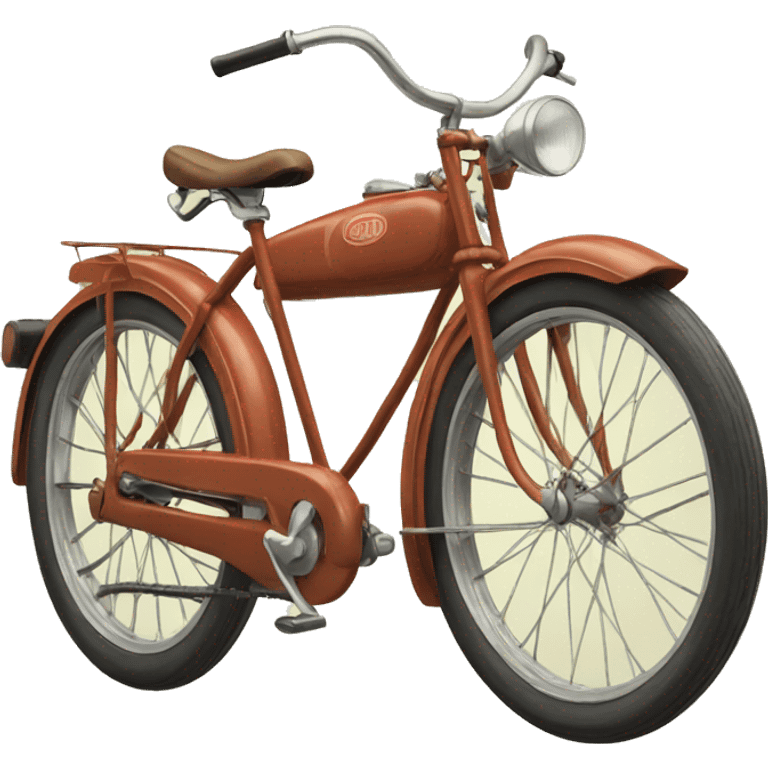 Vintage bike  emoji