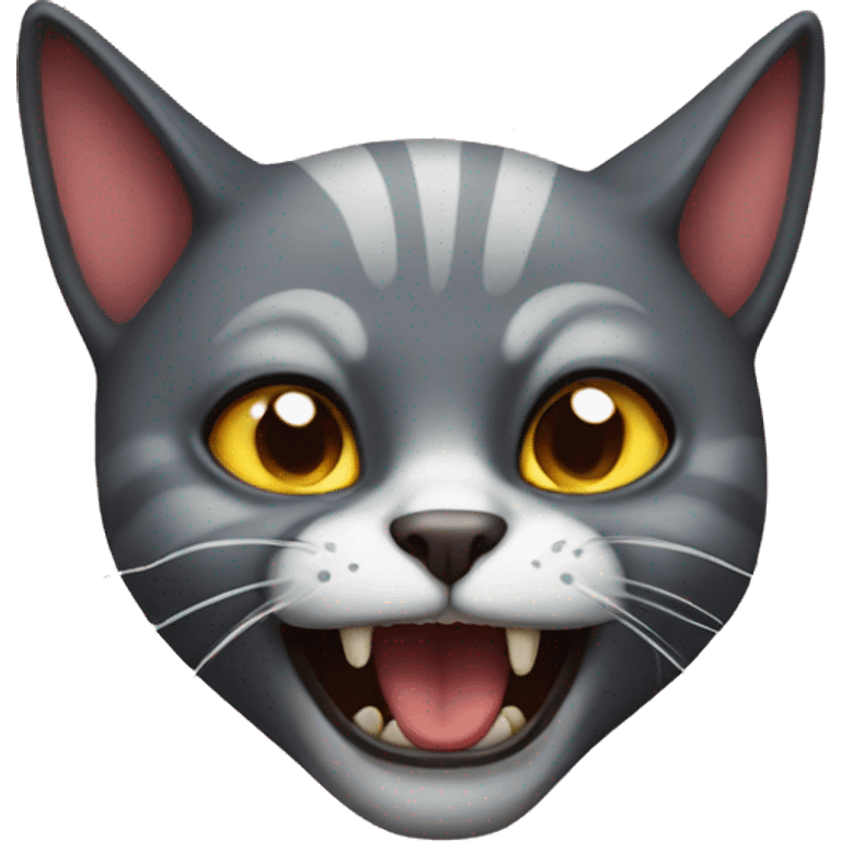 freaky cat emoji