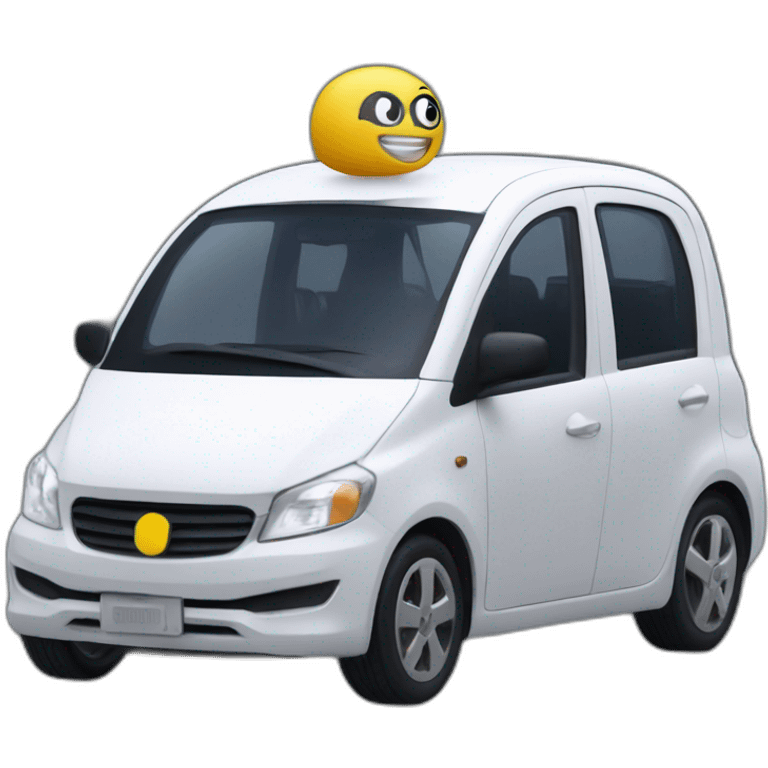 the plastic AI of BOLT TAXI emoji