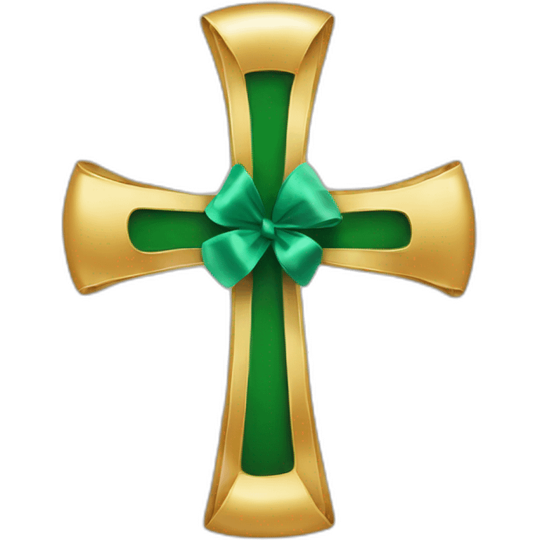 Cross & Ribbon emoji