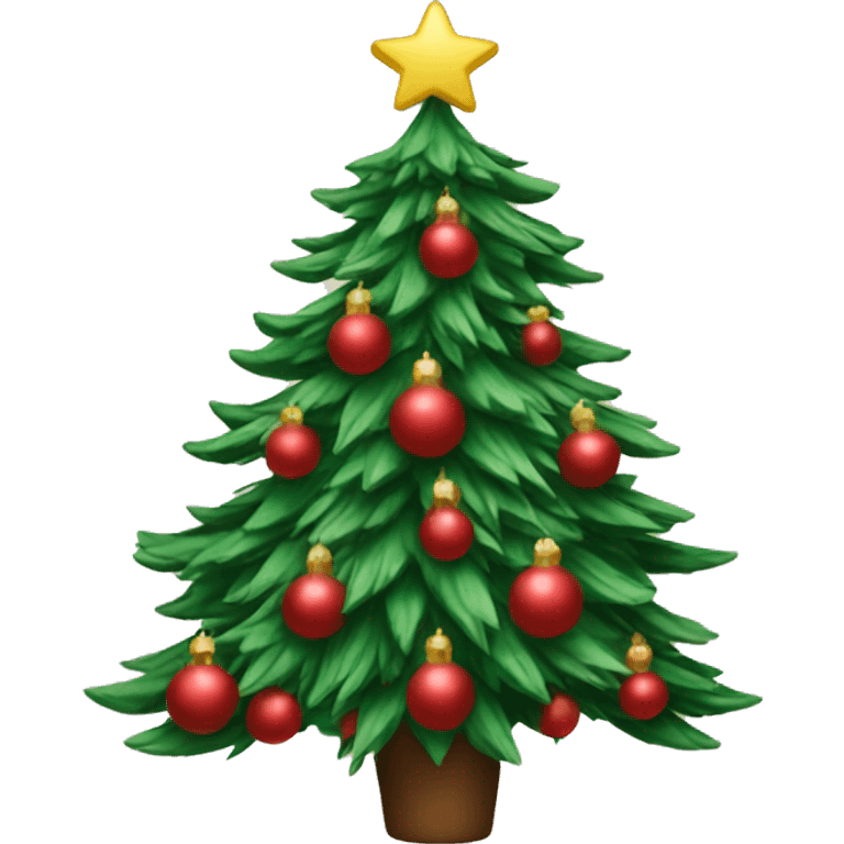 coquette christmas tree emoji