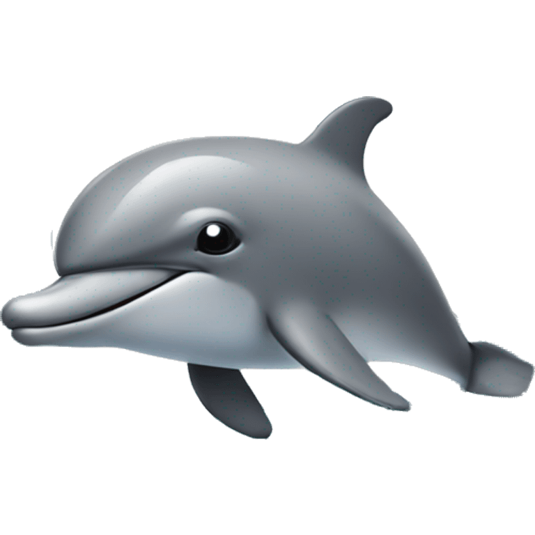 Dolphin sitting on a Washing machine  emoji