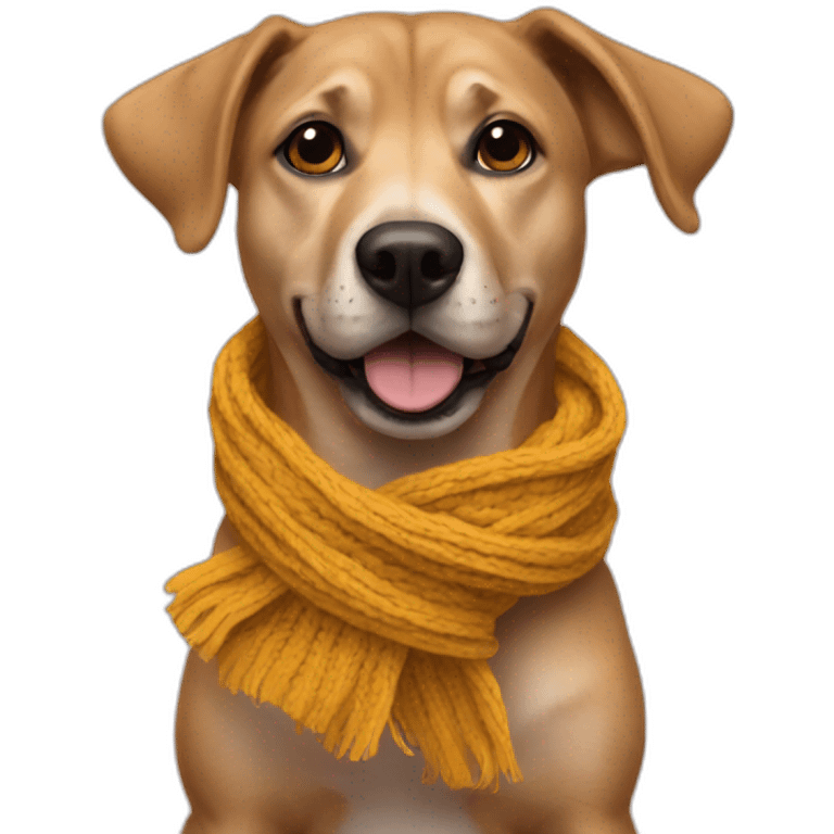 dog-scarf emoji