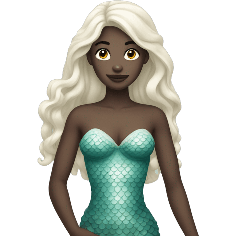 pale mermaid emoji