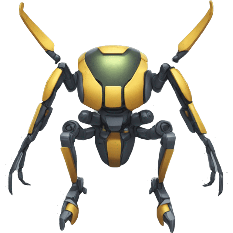 a beetle-medabot full body emoji