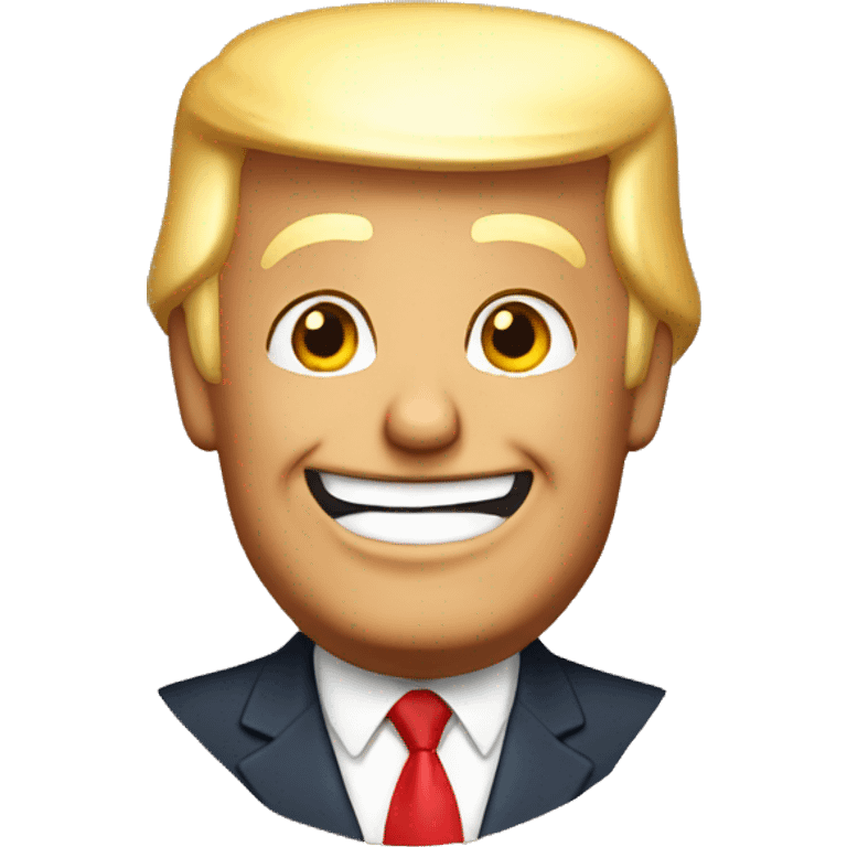 donald trump happy emoji