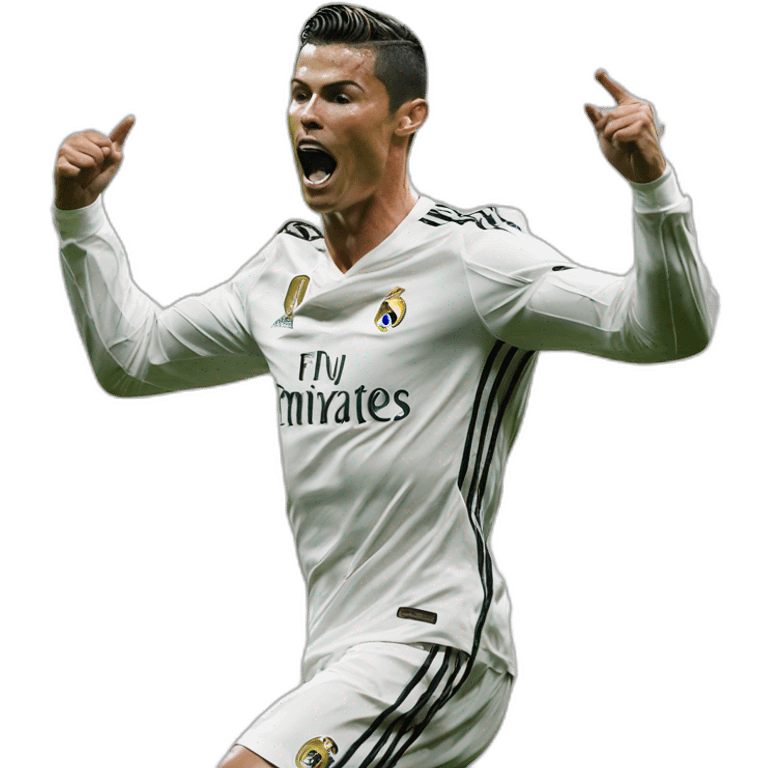 cristiano ronaldo goal celebration emoji