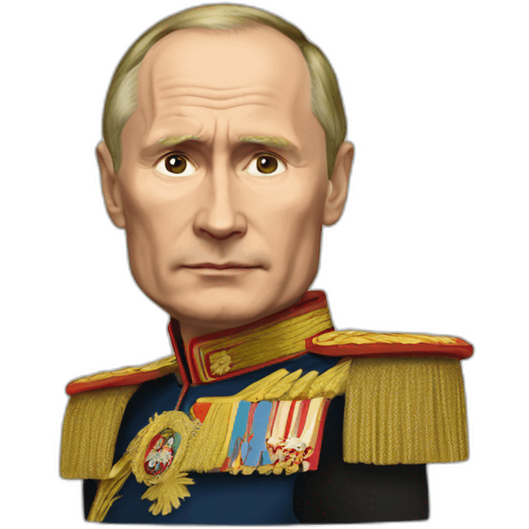 Putin imperator emoji