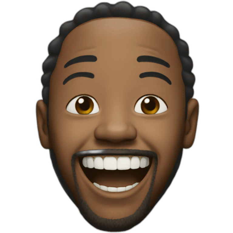 Kendrick lamar laughing emoji