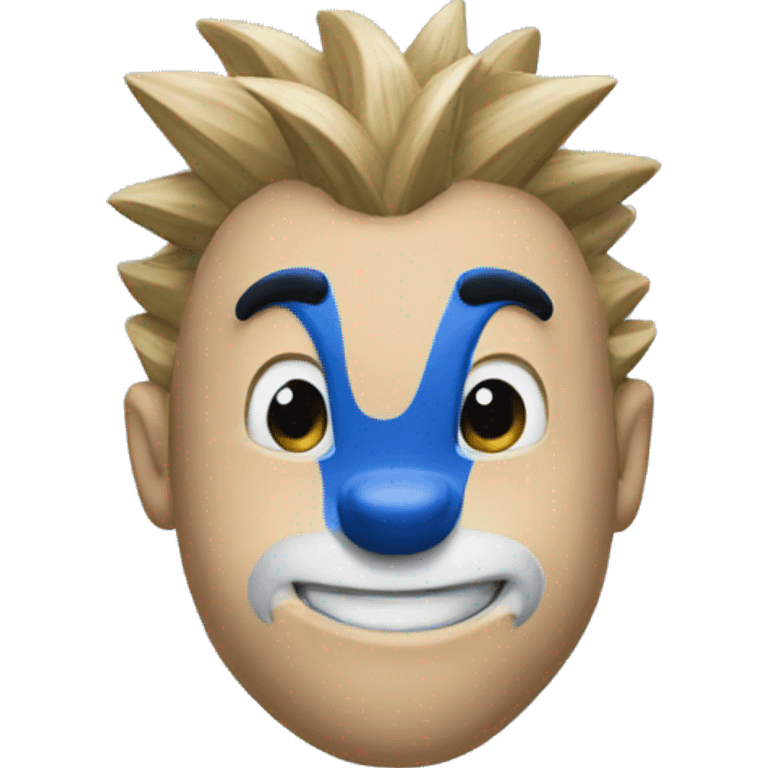 Sonic the hedgehog blue skin emoji