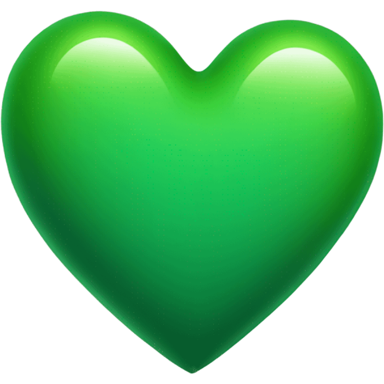 green heart emoji