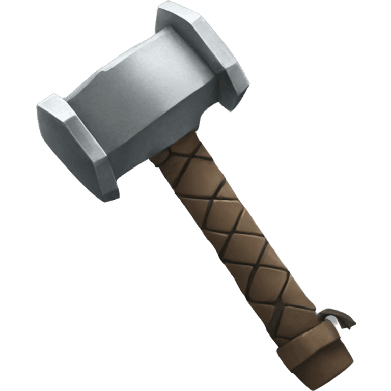 Thor hammer emoji