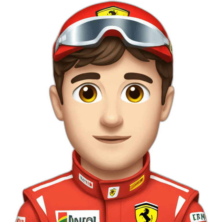 Charles Leclerc ferrari emoji