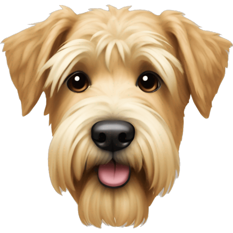 a soft coated wheaten terrier emoji