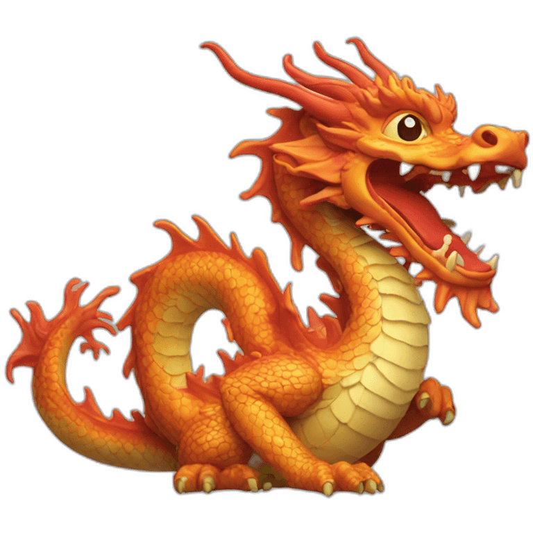 Dragon chinois emoji