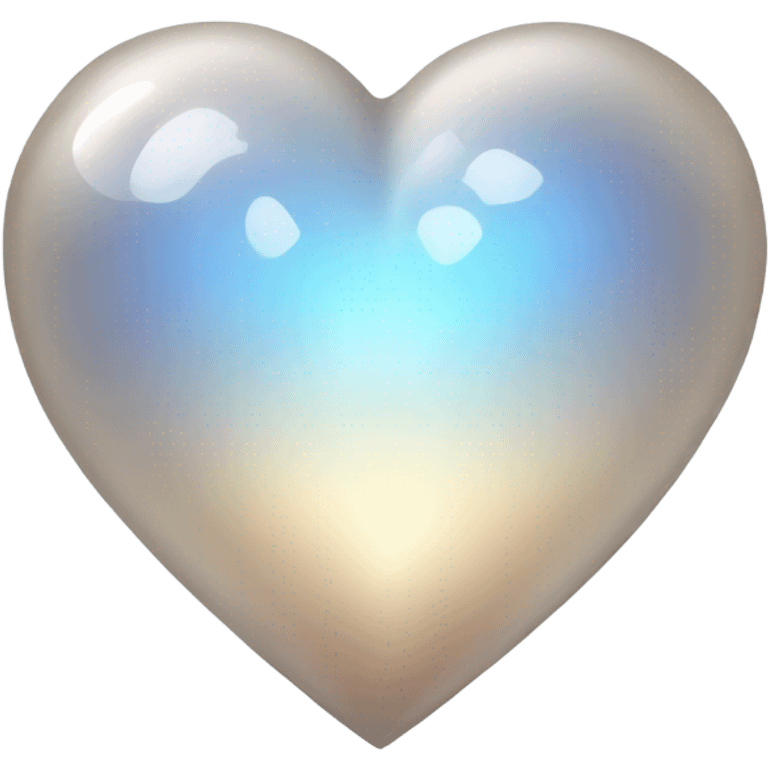 moonstone heart emoji