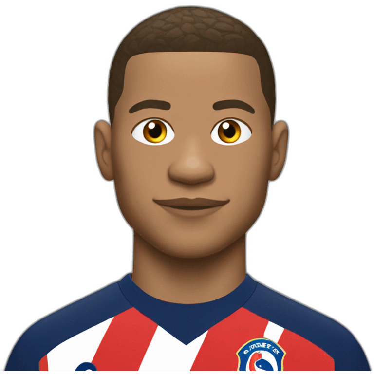 Mbappé qui joue emoji