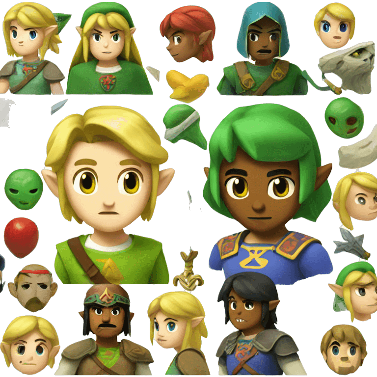 The legend of zelda emoji