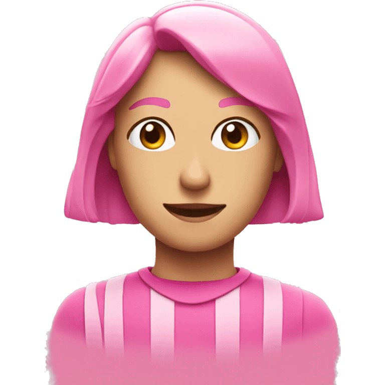 Pink Netflix logo emoji