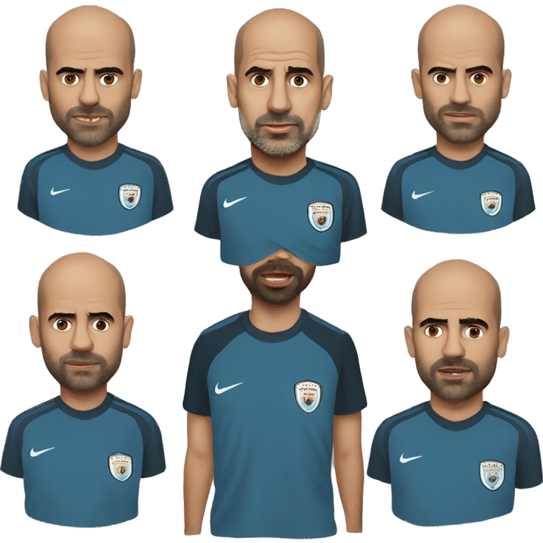 pep guardiola emoji