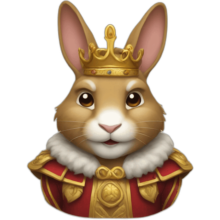 rabbit king emoji