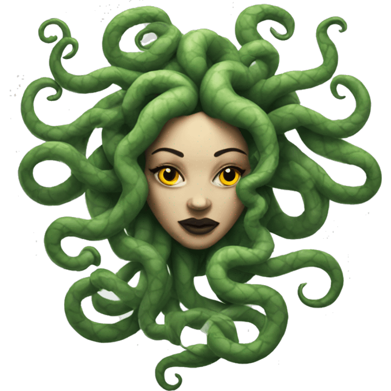 Medusa tattoo emoji