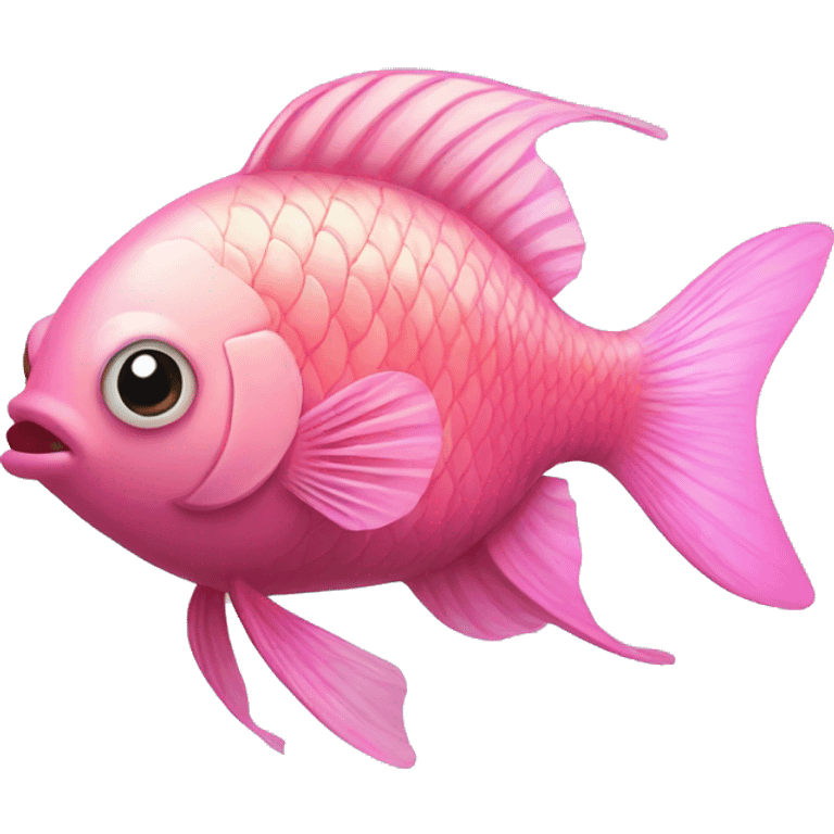 pink fish emoji