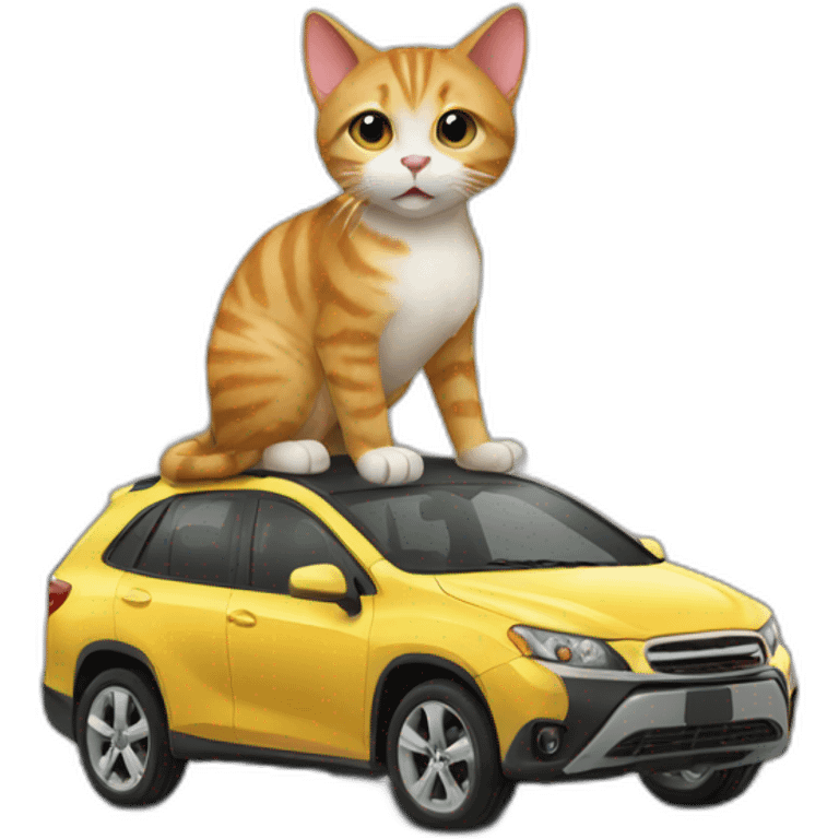 cat-on-a-car emoji