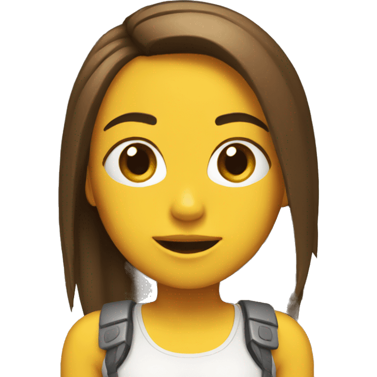 Chica gamer emoji