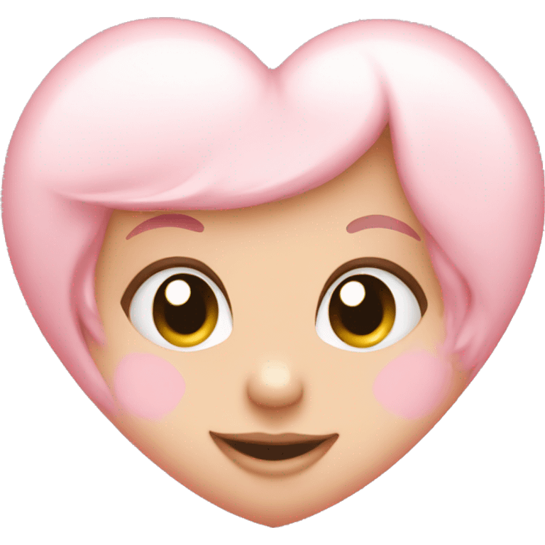 baby pink heart  emoji