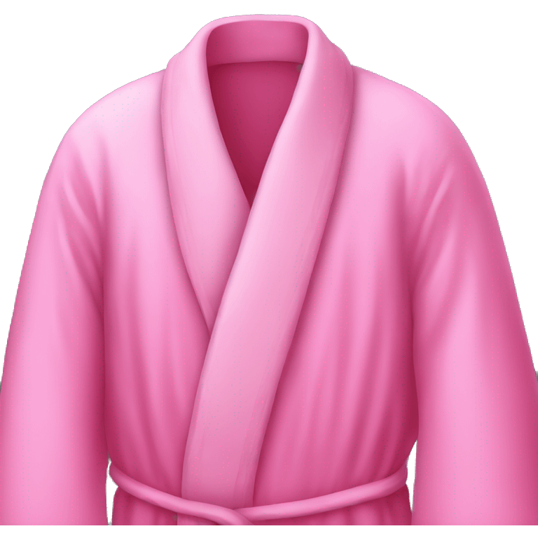 Pink robe emoji