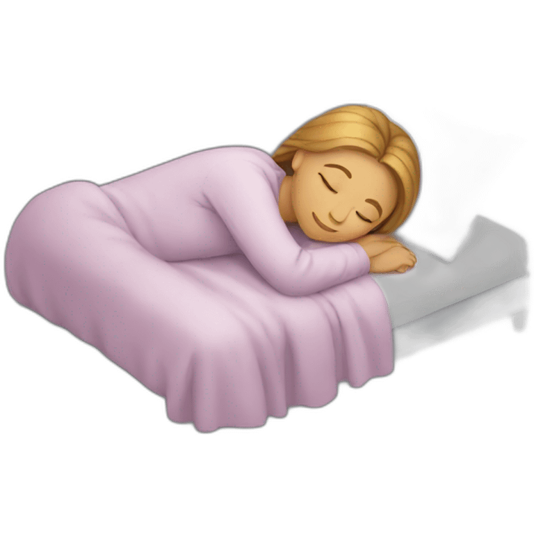 women sleep emoji