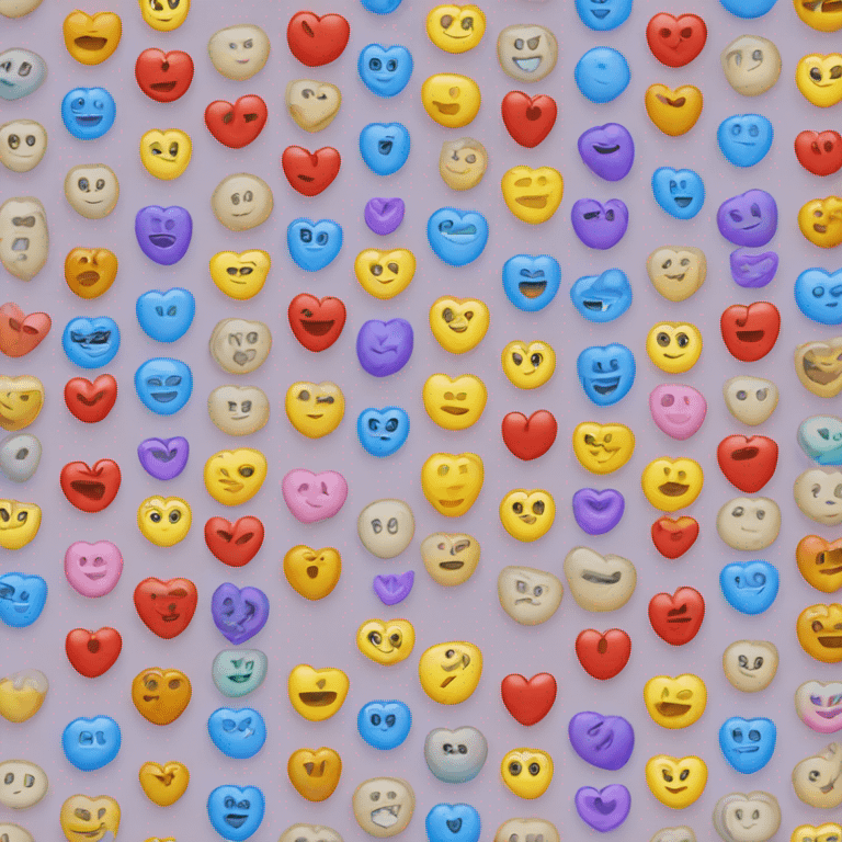 Cœur multicolore  emoji