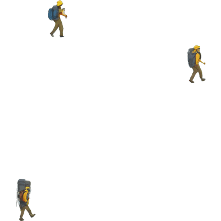 mountain trek emoji