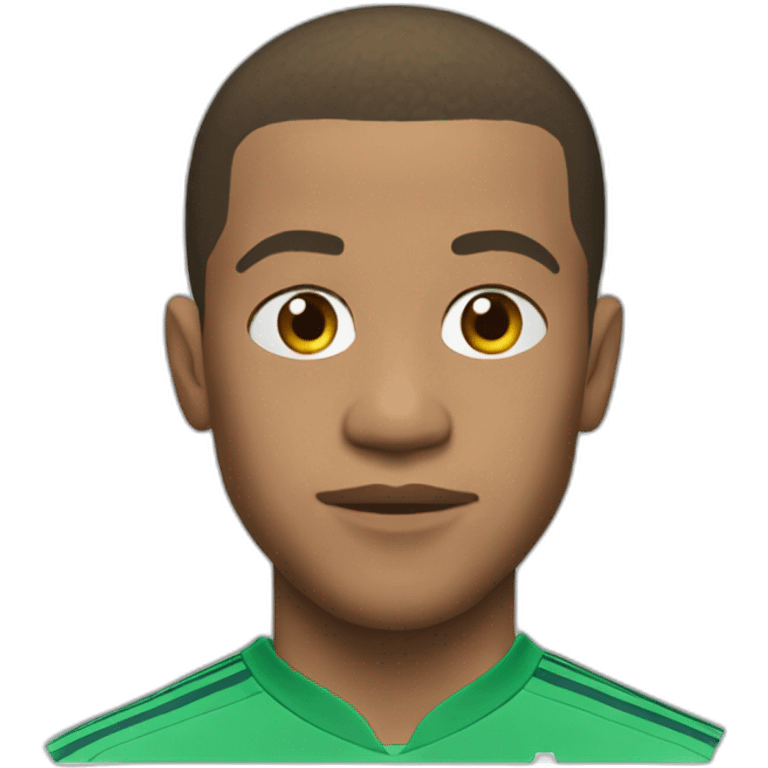 tête mbappe choqué emoji