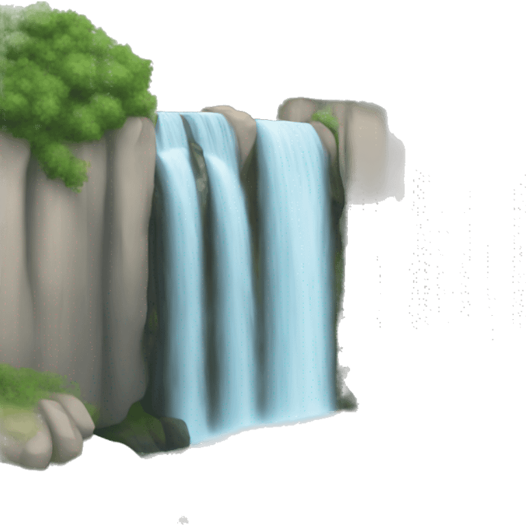 Waterfall emoji