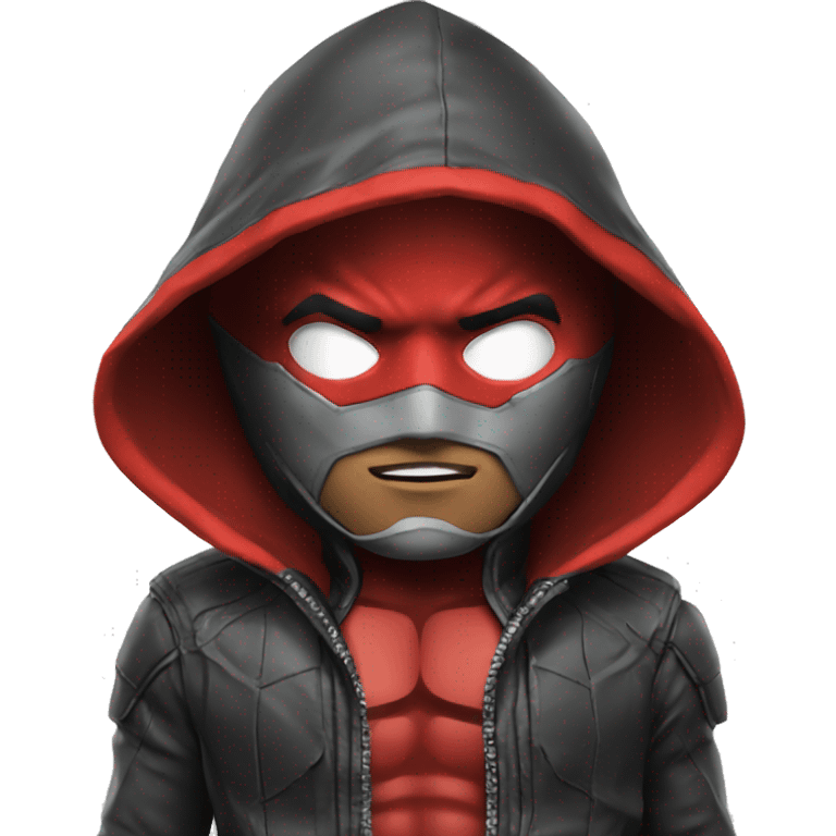 Red Hood from dc comics emoji