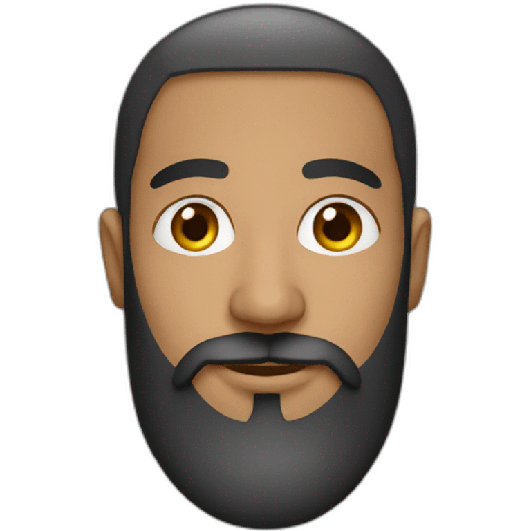 Muslim 37 man with beard emoji