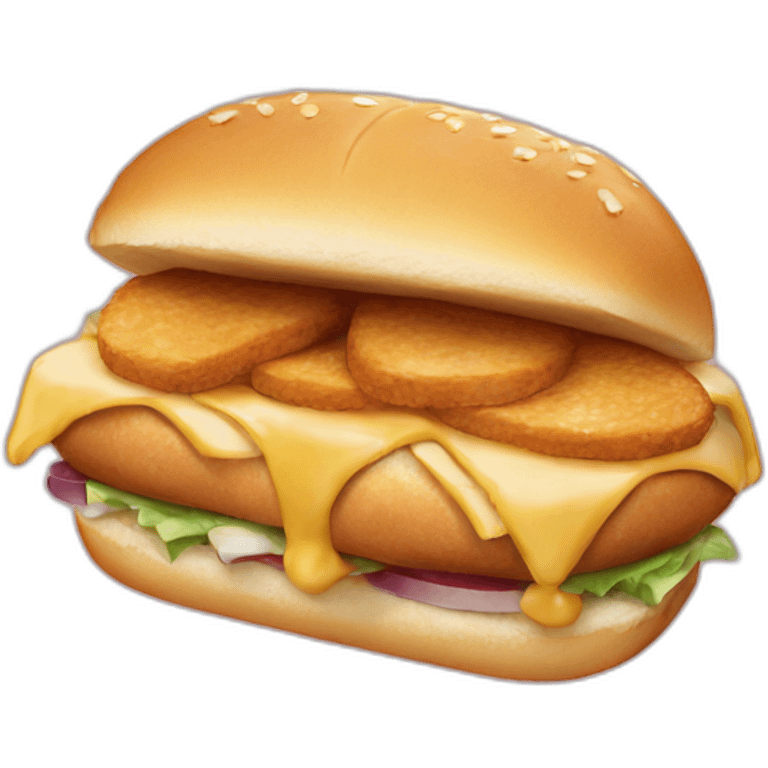 chicken sandwich emoji