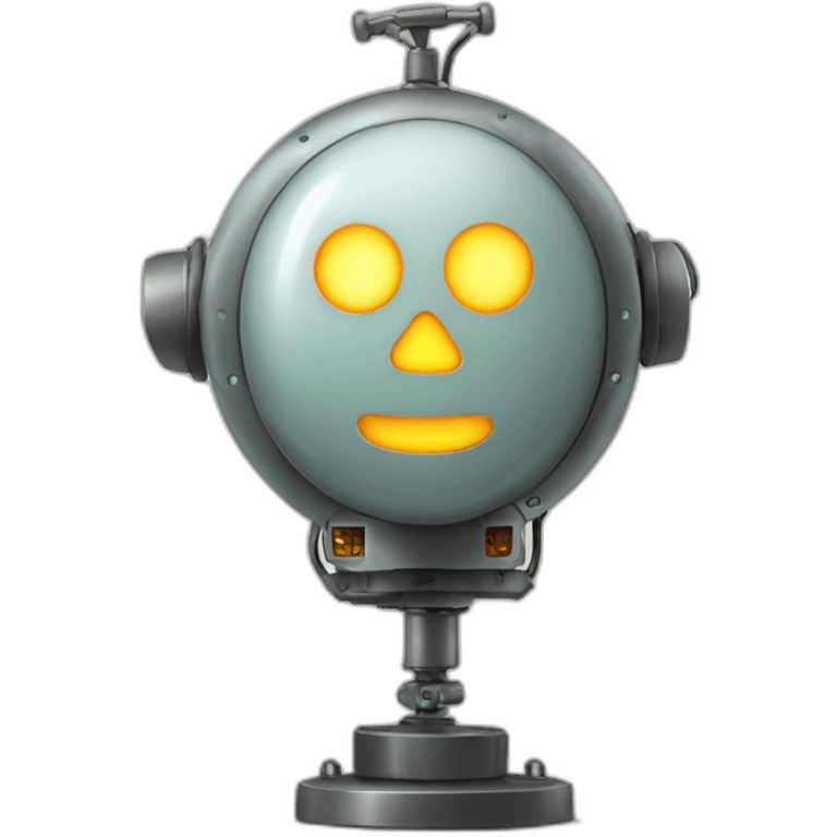 robot lamp emoji