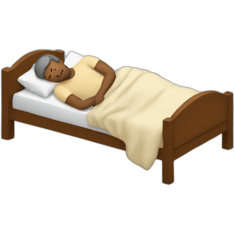 man sleeping emoji